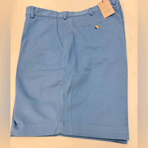 Peter Millar Other - NWT Peter Millar Pilot Twill Shorts‎ Pima Cotton TWLTB Blue Mens’s Size 38 $115